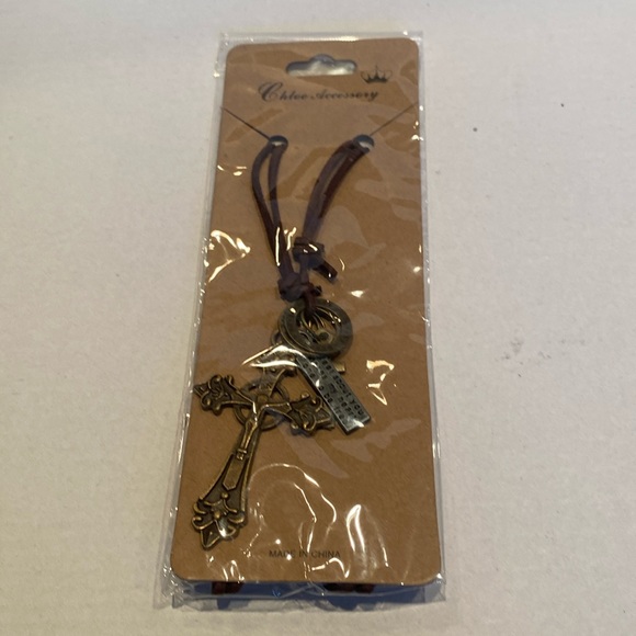 NIP and vintage-Style bronze antique-looking Celtic Cross, etc. - Picture 5 of 5